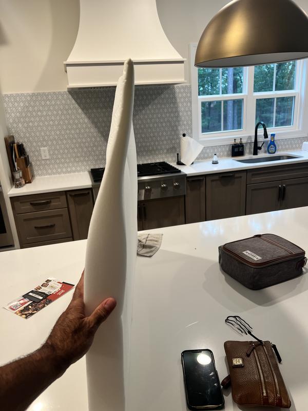 The cushion is damaged.