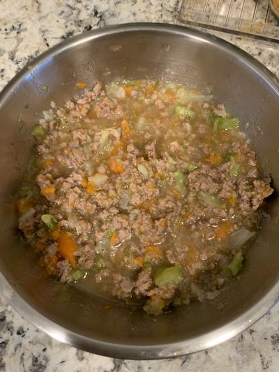 Mix well with clean non soapy hands