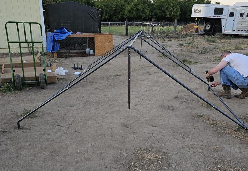 During construction and installation!