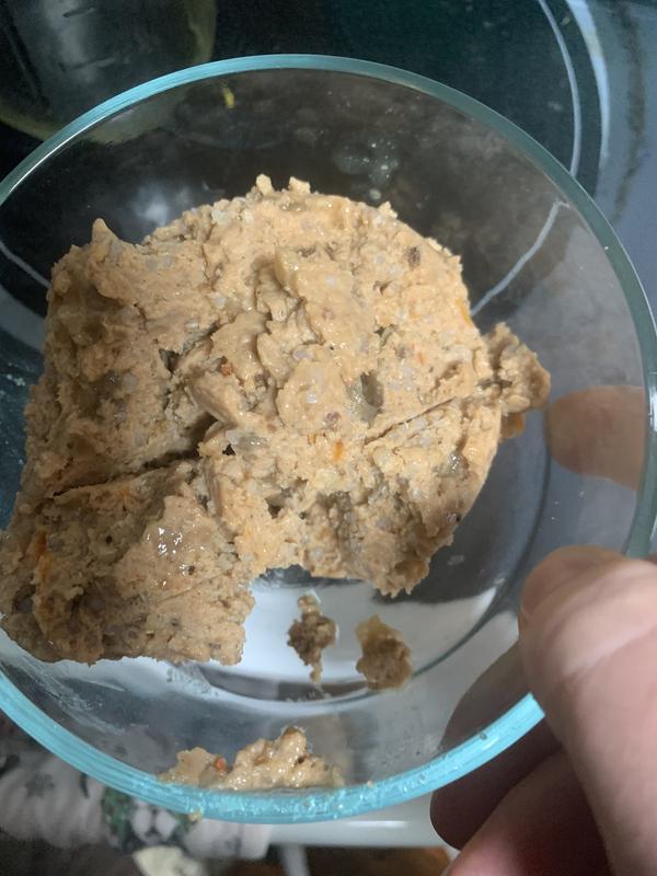 How the canned food looks