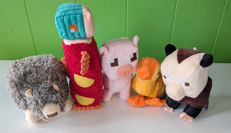 Overview of the 5 creatures.