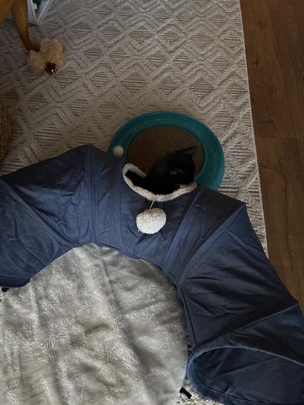 He loves the escape hatch!