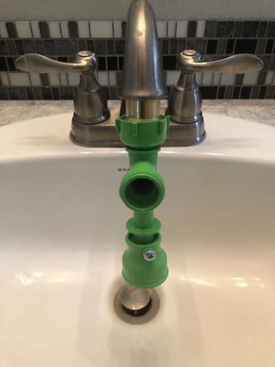 Python Brass Faucet Adaptor