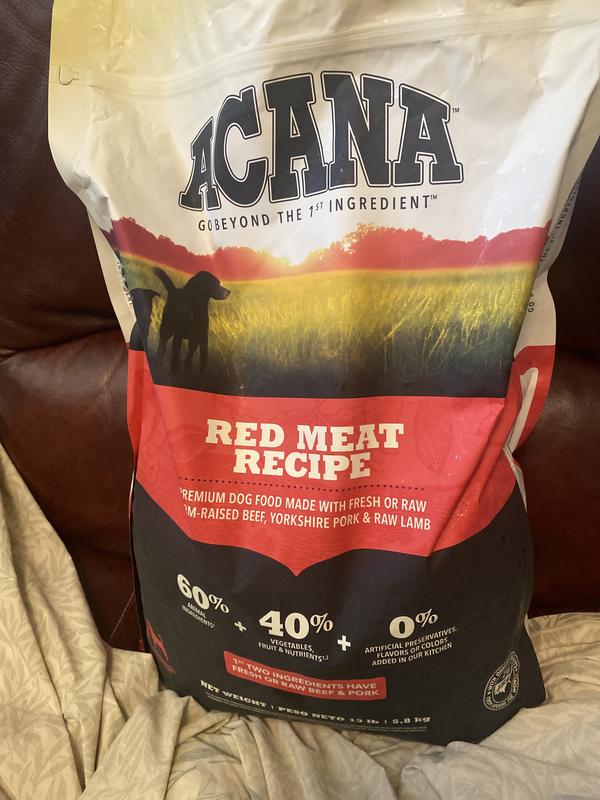 Product Reviews for ACANA Red Meat Grain-Free Dry Dog Food