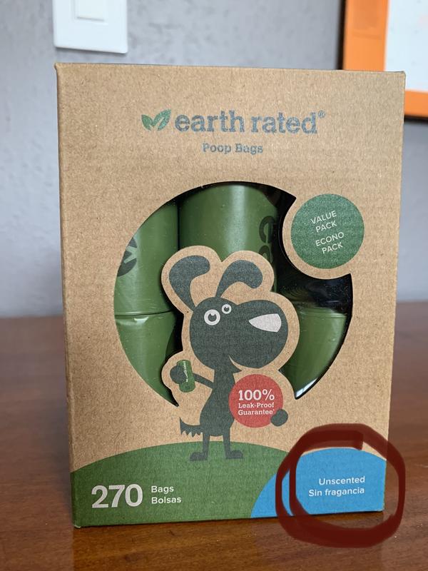 Mighty Paw Earth Friendly Poop Bags, Scented