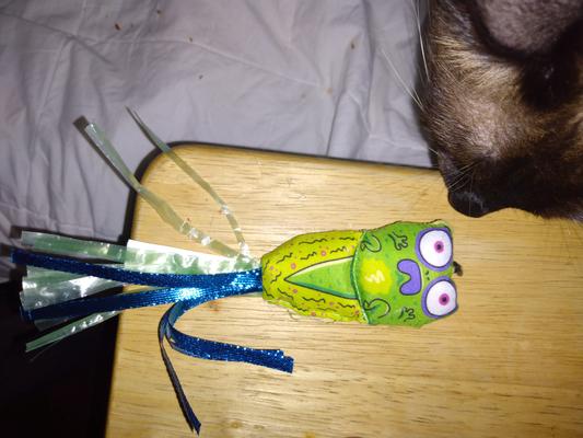 See no wand on it anymore! Ripped right off.