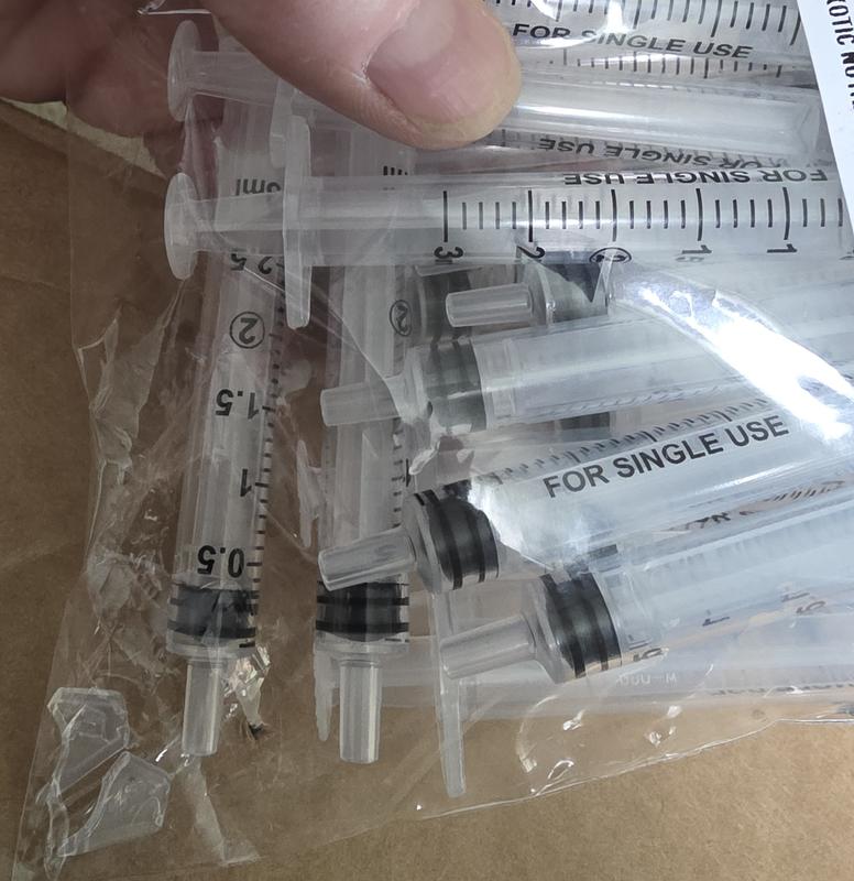 You can see some broken pieces in the bottom left corner of the bag