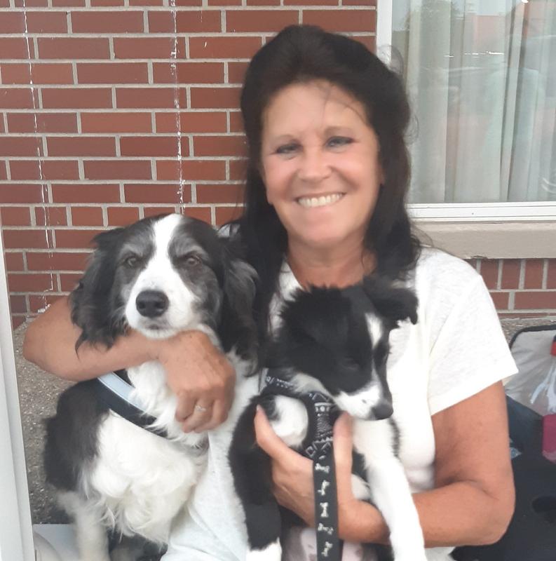 Mama when we just got Nikki Jean and her 11yr old Jeanie Marie