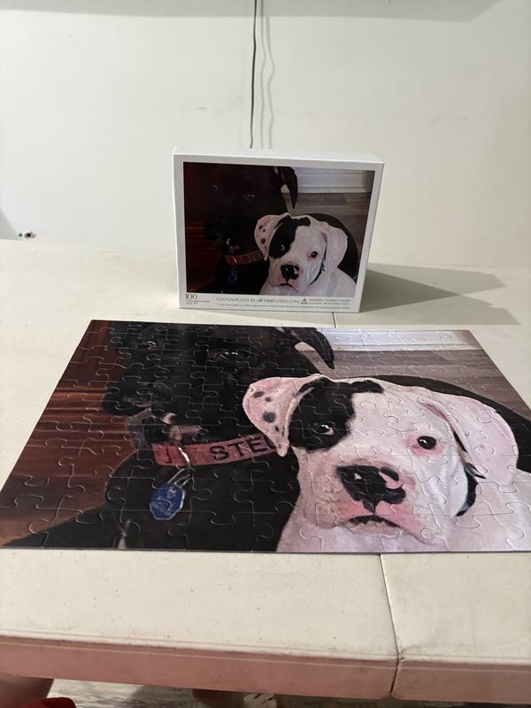 Cover and completed puzzle