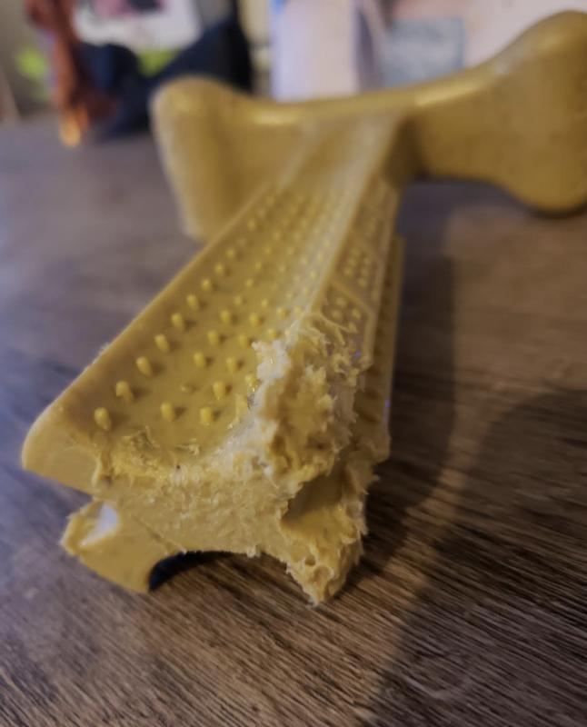 You can see some of the pieces in the photo, but there were more that I removed before taking the picture.