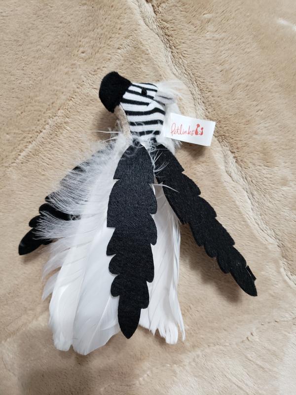 Product Reviews for PETLINKS HappyNip Safari Zippy Zebra Feathered