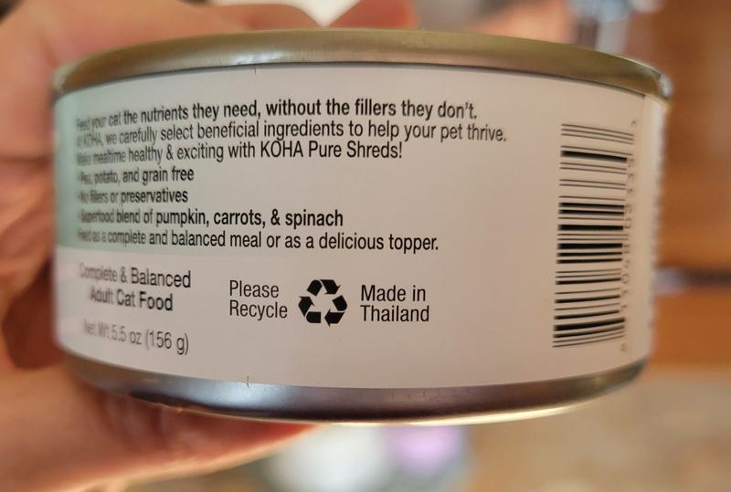 I prefer pet food that is sourced from North America