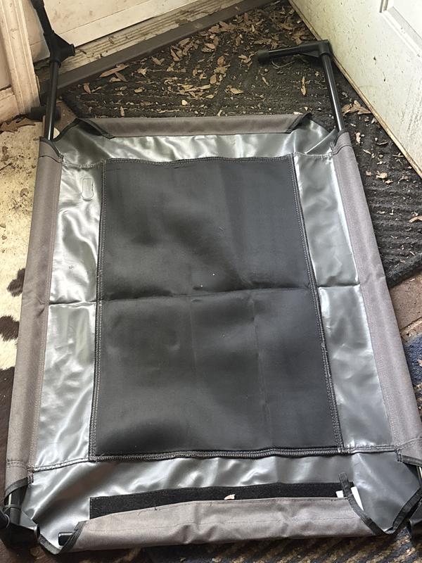 Frisco Marble Print Stainless Steel Double Elevated Dog Bowl