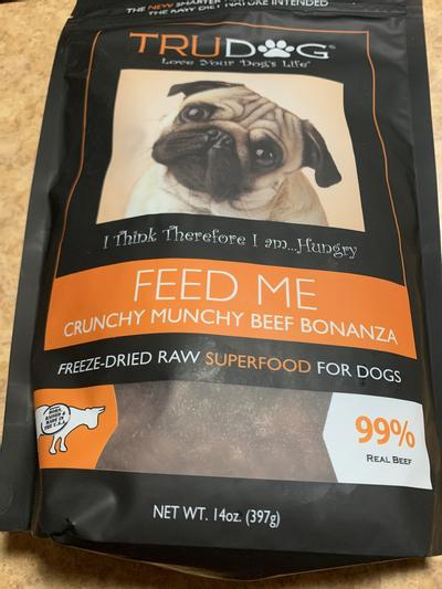 Trudog dehydrated dog outlet food