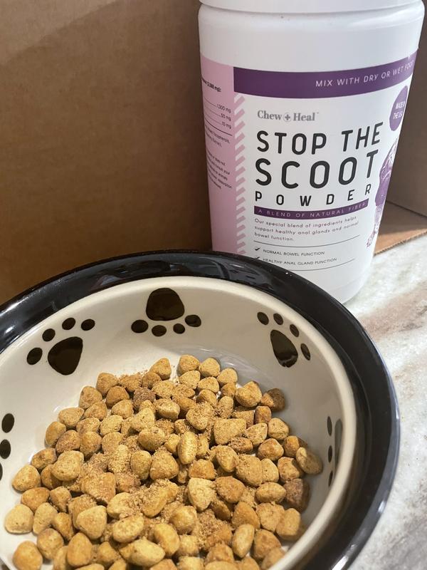 Sprinkled Stop the Scoot on their food