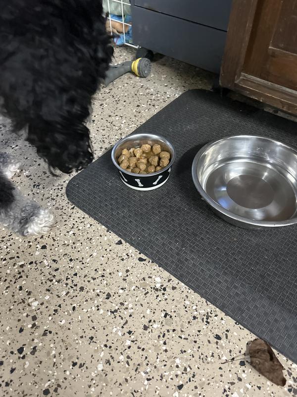 Really meaty with gravy