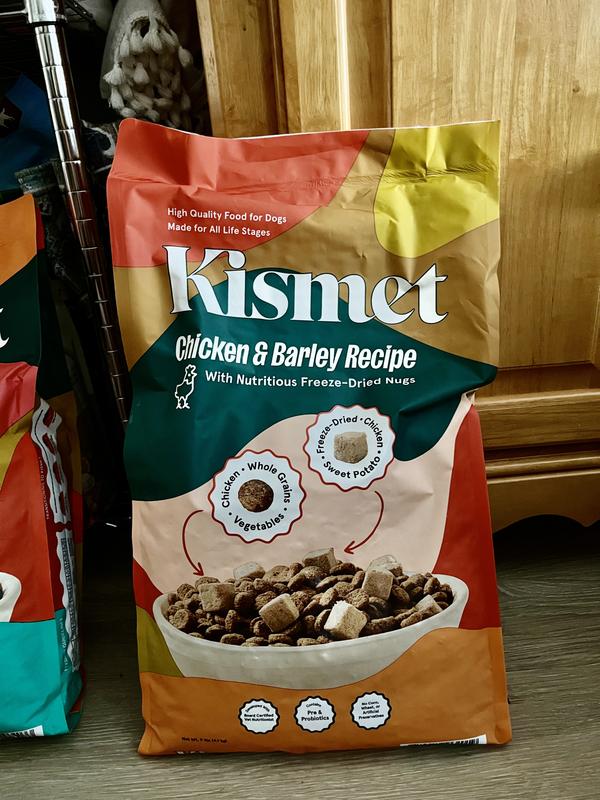 The kibble bites are a nice medium size not too small or too big!