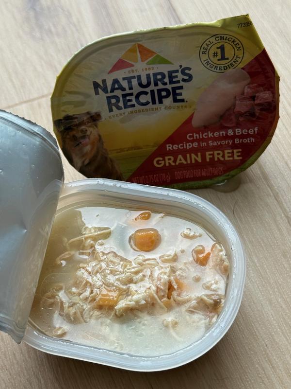 full of shredded chicken