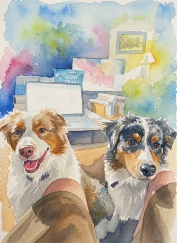 Great pals...full of love and energy.