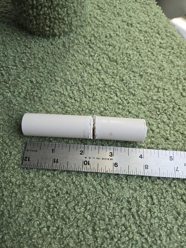 PVC pole is NOT fully adjustable... I had to cut about 4 inches for it to fit my ceiling height.