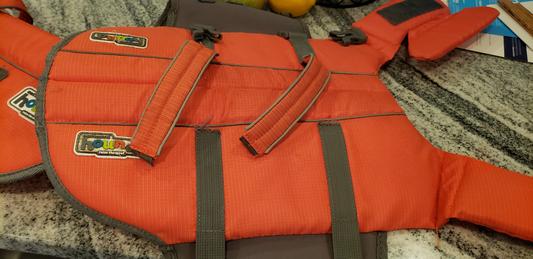 Outward Hound Dog Life Jacket Small Orange