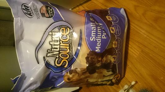 Nutrisource small and medium puppy cheap food