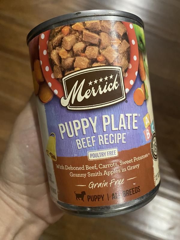 Merrick clearance puppy plate