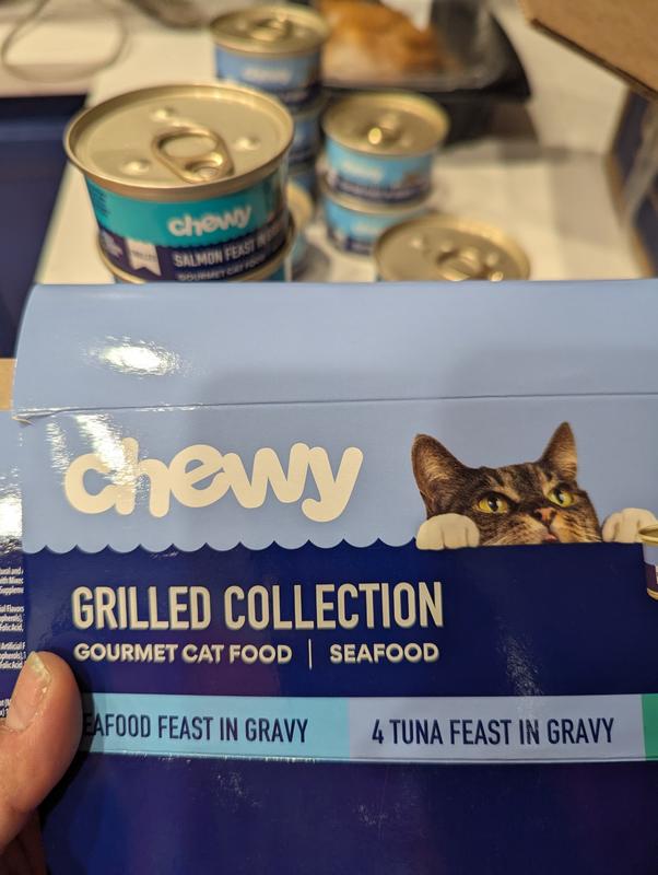 Box fell apart but cans undamaged