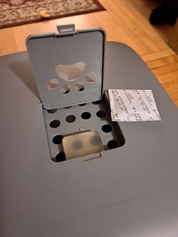 Packaging was great, nothing dented. Instructions were straightforward.  Theres a little spot in the top for an air freshener!