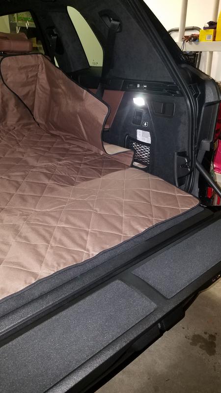 K-Cliffs Quilted Cargo Cover For Pet Waterproof Trunk Protector