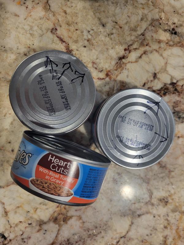 dented cans