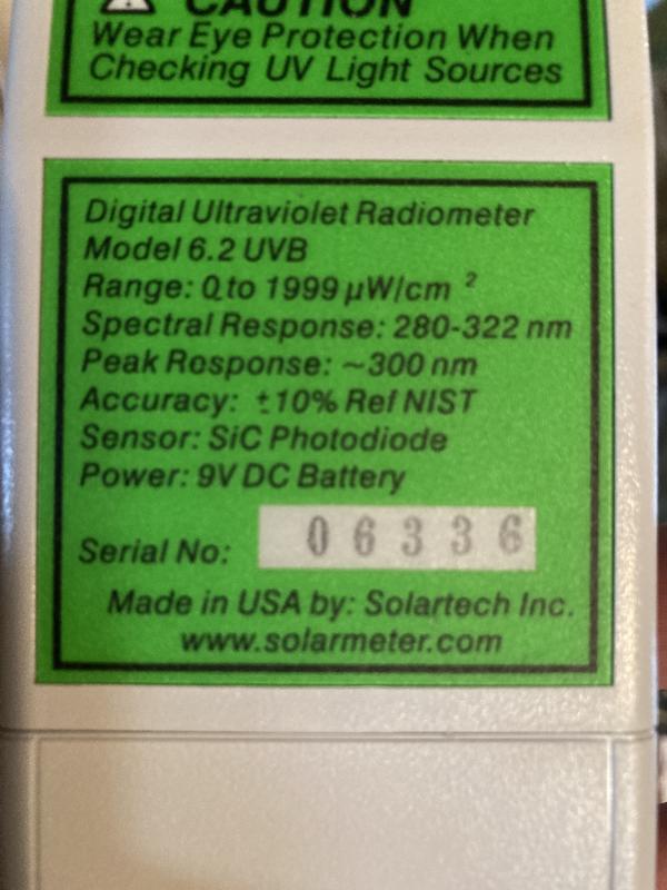 UVB METER