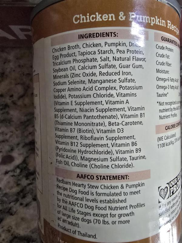 Wholesome ingredients