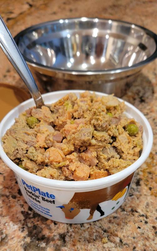 PETPLATE Human Grade GrainFree Chicken & Beef Fresh Dog Food, 12oz cup, case of 12