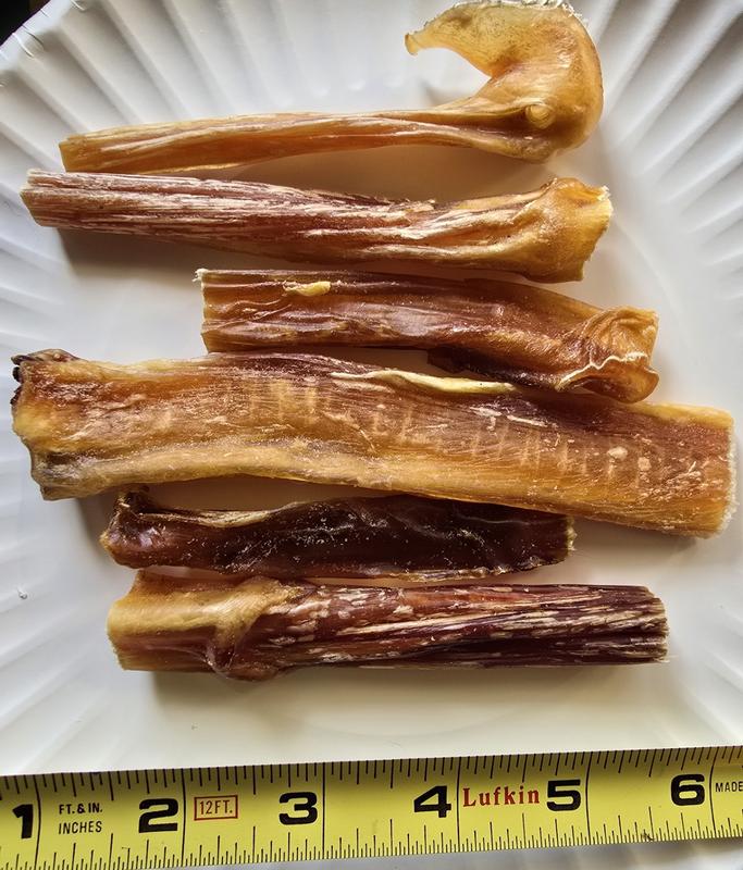 Sizes range from 3 inches to about 6