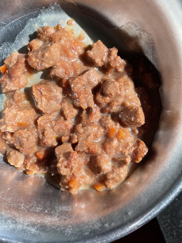 Stew with Shredded Beef and Lamb.