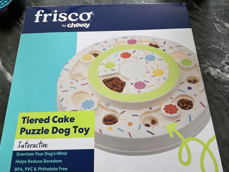 Frisco Tiered Cake Puzzle Dog Toy