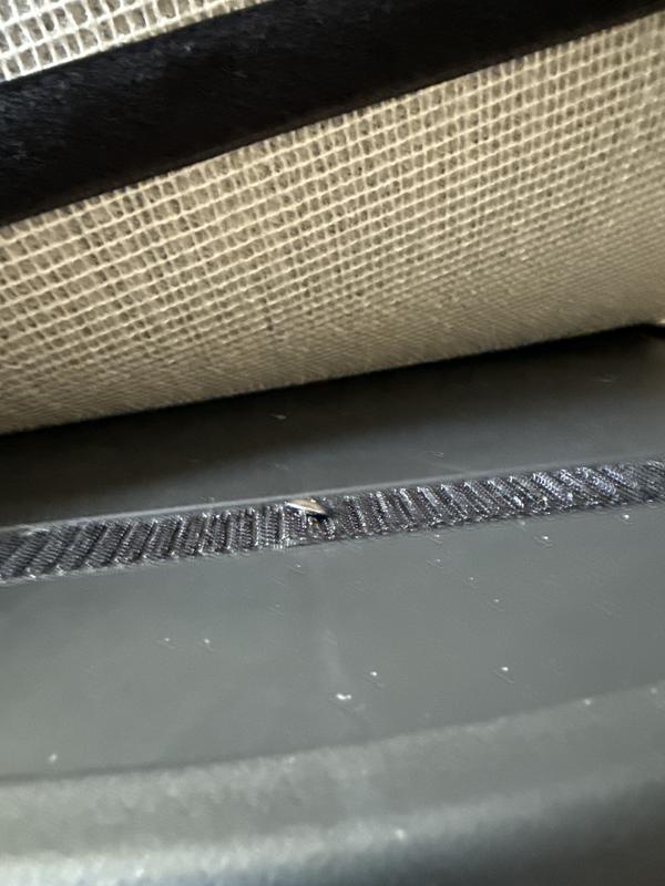 Uneven screws I had to redo