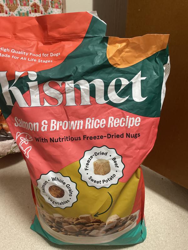 the extra little treat they throw in! and the bag of food is big.