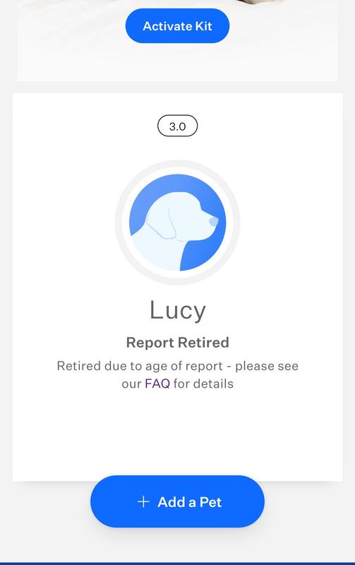 My dead dogs dna results