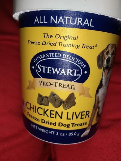 Stewart pro shop treat chicken liver