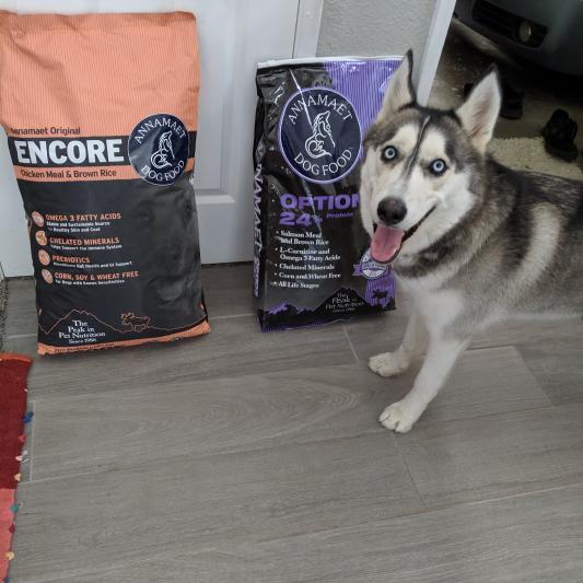 Annamaet encore dog clearance food