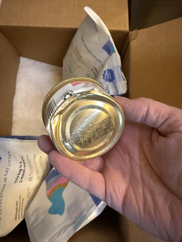 Multiple cans were crushed.