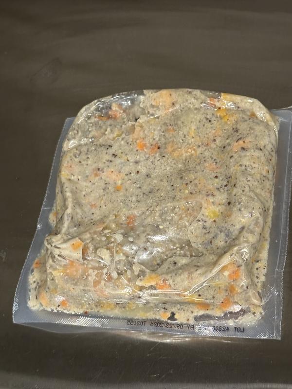 The product after thawing