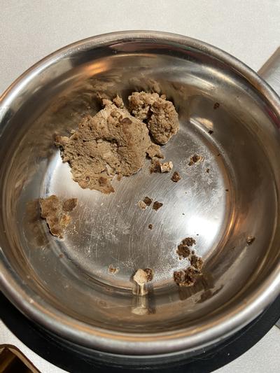 Leftover portion