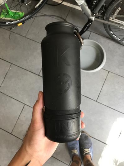 KONG H2O K9 UNIT Insulated Stainless Steel Dog Water Bottle