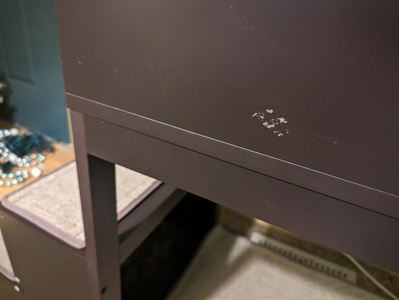 Paint came scuffed out of the box