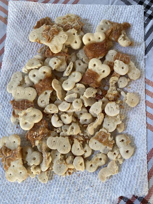 Smashed. Usually the best. Delicate items should be shipped with like items.