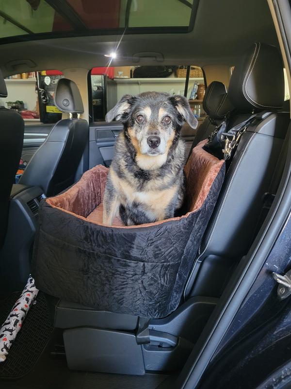 Mabel in her new car seat