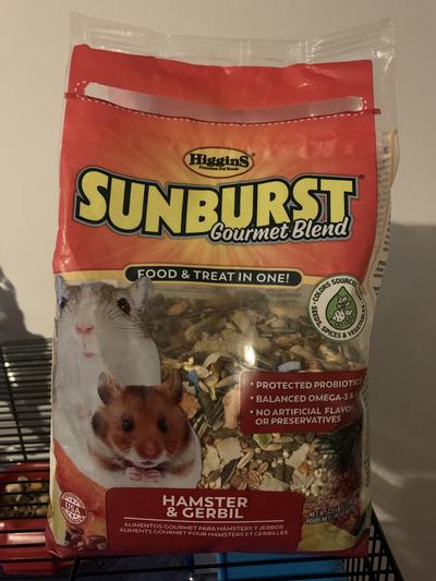 Higgins hamster outlet food